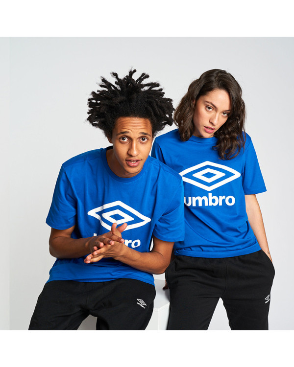 CAMISETA UMBRO WARDROBE LARGE LOGO AZUL